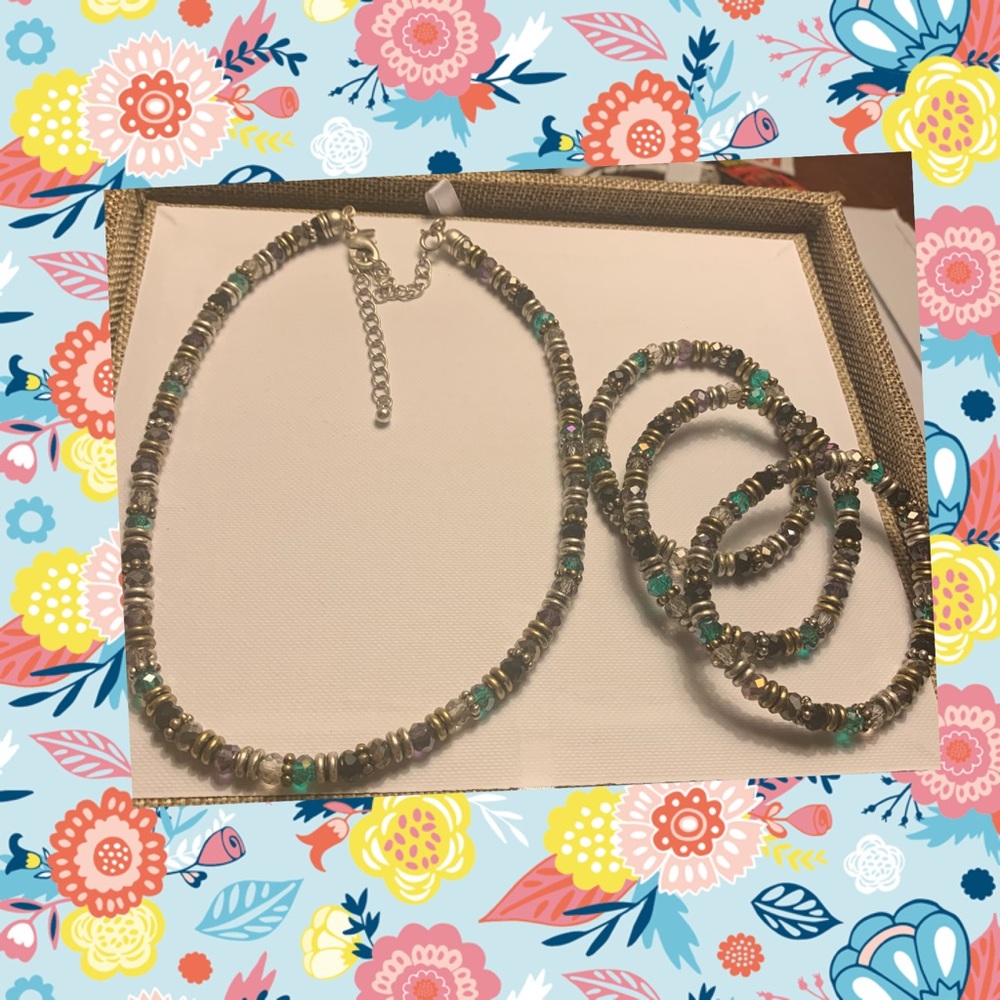 Premier Designs Fine Gems Bracelets and Necklace